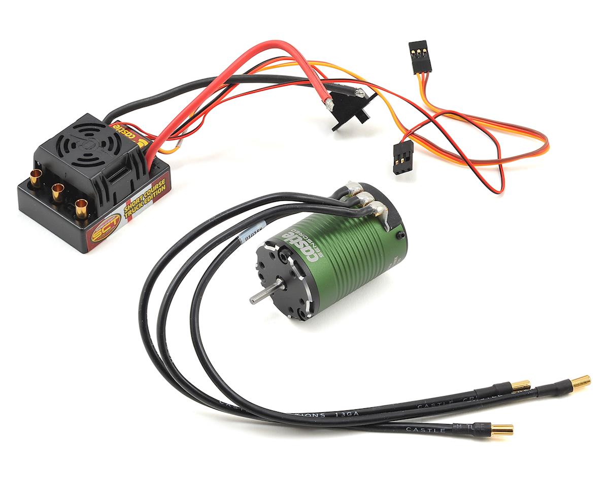 Sidewinder SCT Waterproof Combo with Sensored Motor, 3800kV (CSE010012302)