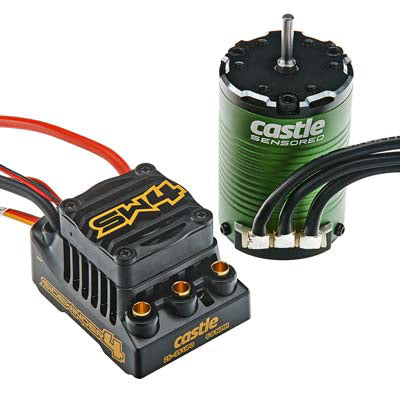 Sidewinder 4 Waterproof Sensorless ESC with 1410-3800KV Sensored Motor (CSE010016405)