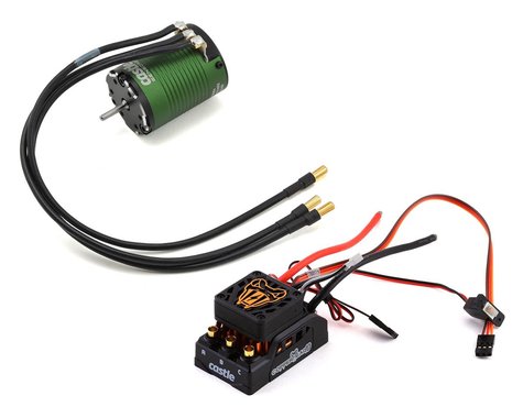 Copperhead 10 Waterproof ESC Sensored Combo with 1406-4600KV Motor (Basher Edition) (CSE010016601)