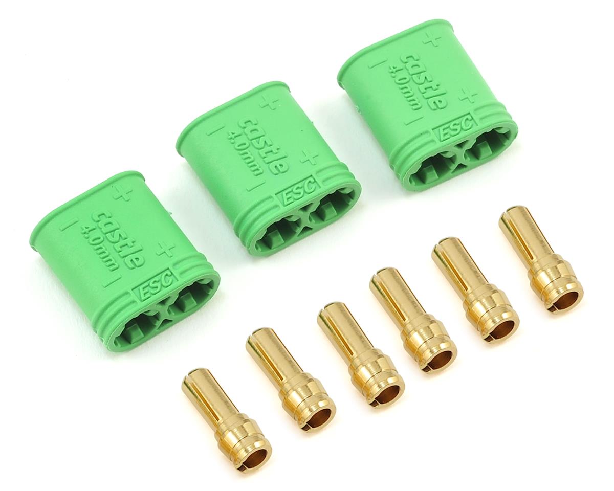 4mm Polarized Bullet Connector Set (Male) (CSE011007500)