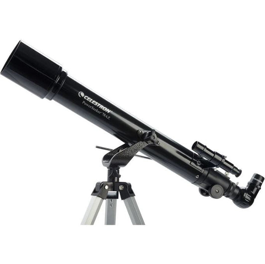 Powerseeker 70AZ Refractor Telescope with Manual Alt-Azimuth Mount (CSN21036)