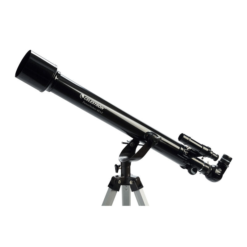 Powerseeker 60AZ Refractor Telescope with Manual Alt-Azimuth Mount (CSN21041)