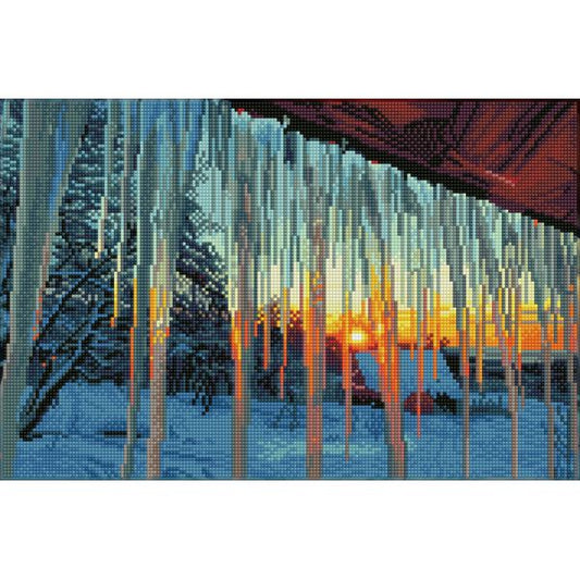 Frosty Morn 12.2"x18.5" Diamond Dotz Art Kit (DDZ640856)