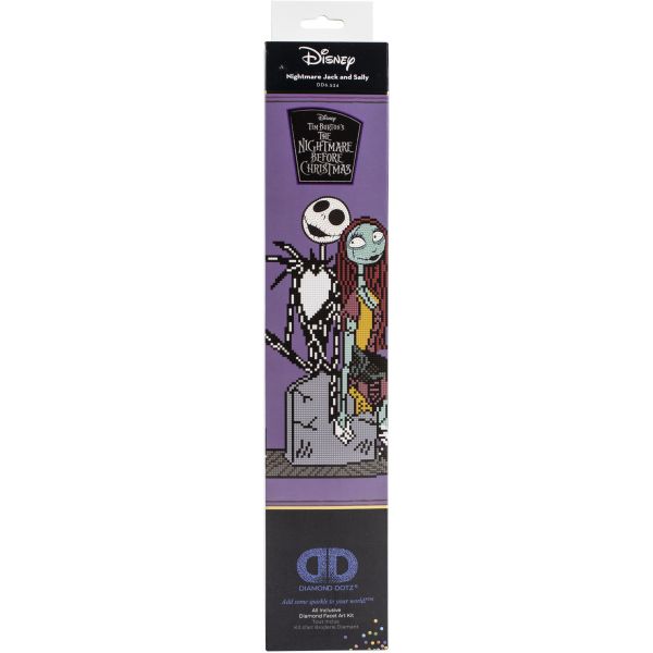 Limited Edition Jack And Sally 11"x14" Diamond Dotz Art Kit (DDZ652812)
