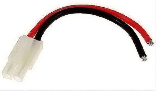 Tamiya Male Connector with Lead (DLR1000)