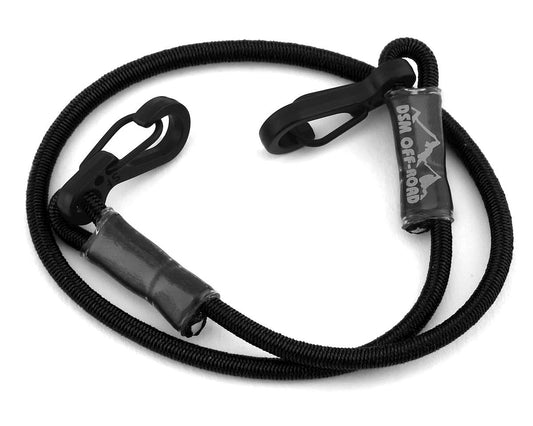 Off-Road 12" Scale Kinetic Tow Strap, Black (DMO10001)