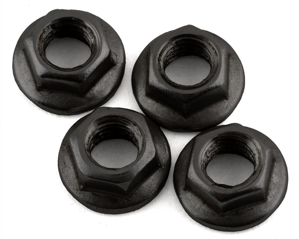 4x5.5mm Stainless Steel Wheel Nuts, Black (4) (DSCDENM4B)