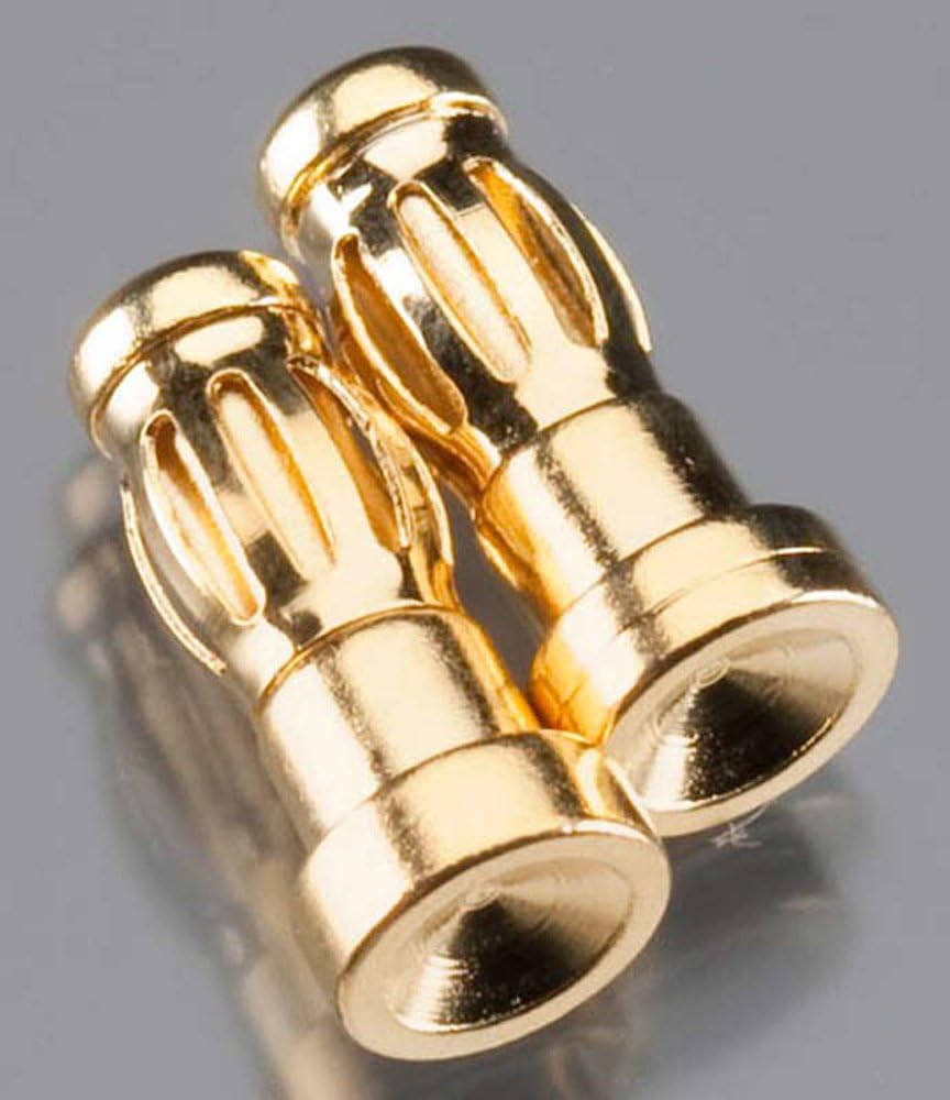Gold Plated Bullet Connector Male 3.5mm (2) (DTXC2305)