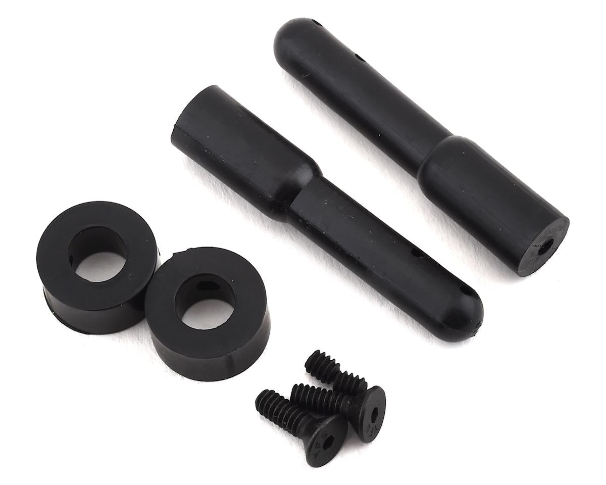 Nylon Body Post Black 1.5" (2) (DTXC2615)