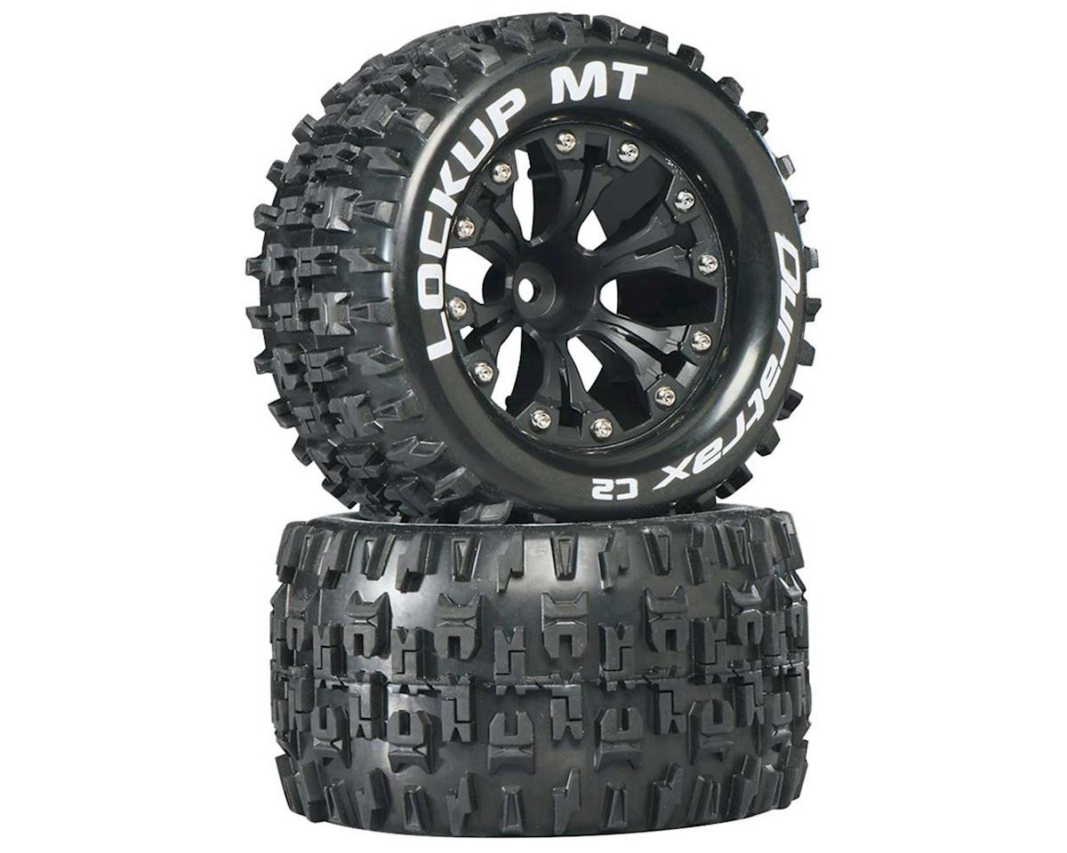 Lockup MT 2.8 Truck 2WD Mounted 1/2" Offset Black (2) (DTXC3510)