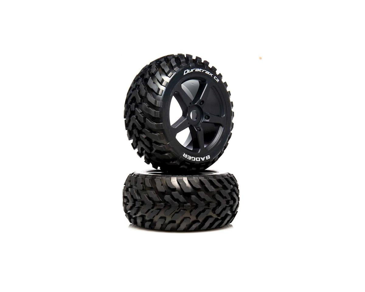 1/8 BADGER Truggy Tire C2 Mounted 0 Offset (2) (DTXC5572)