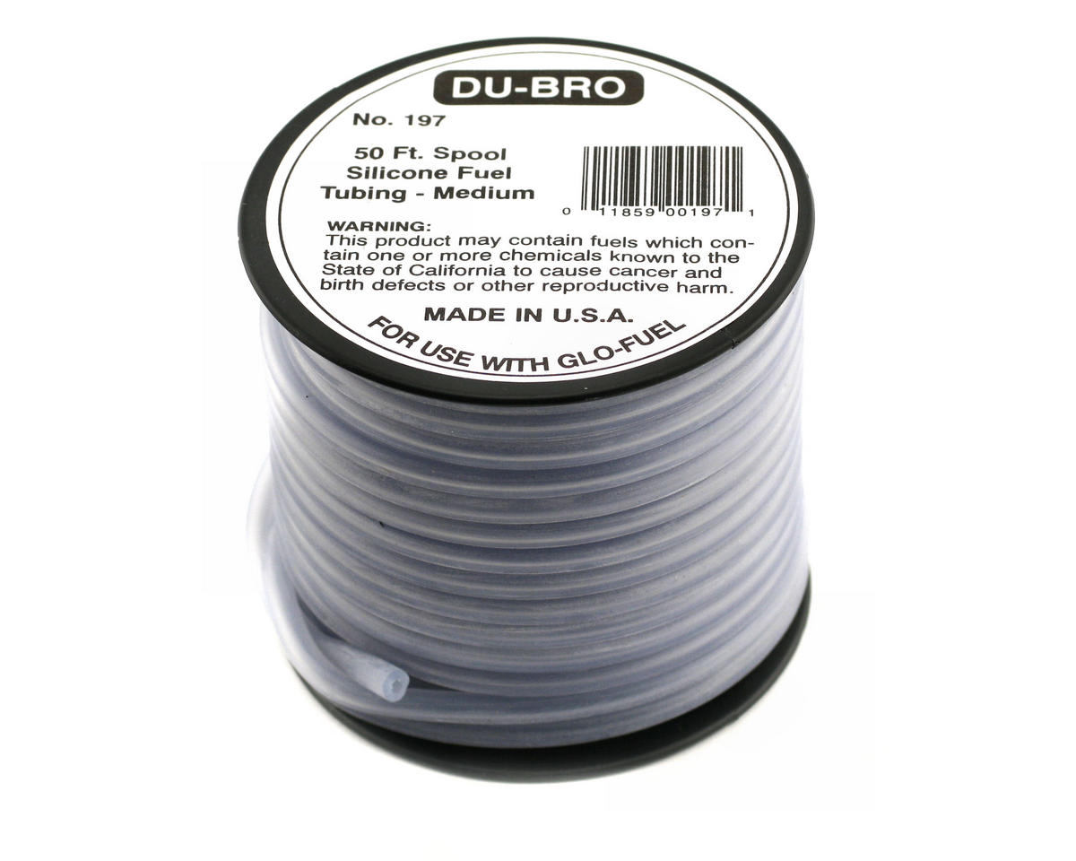 Silicone Fuel Blue Tubing, Medium 1' (DUB197)