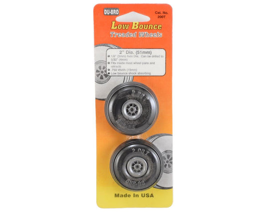 2" Treaded Wheels (2) (DUB200T)