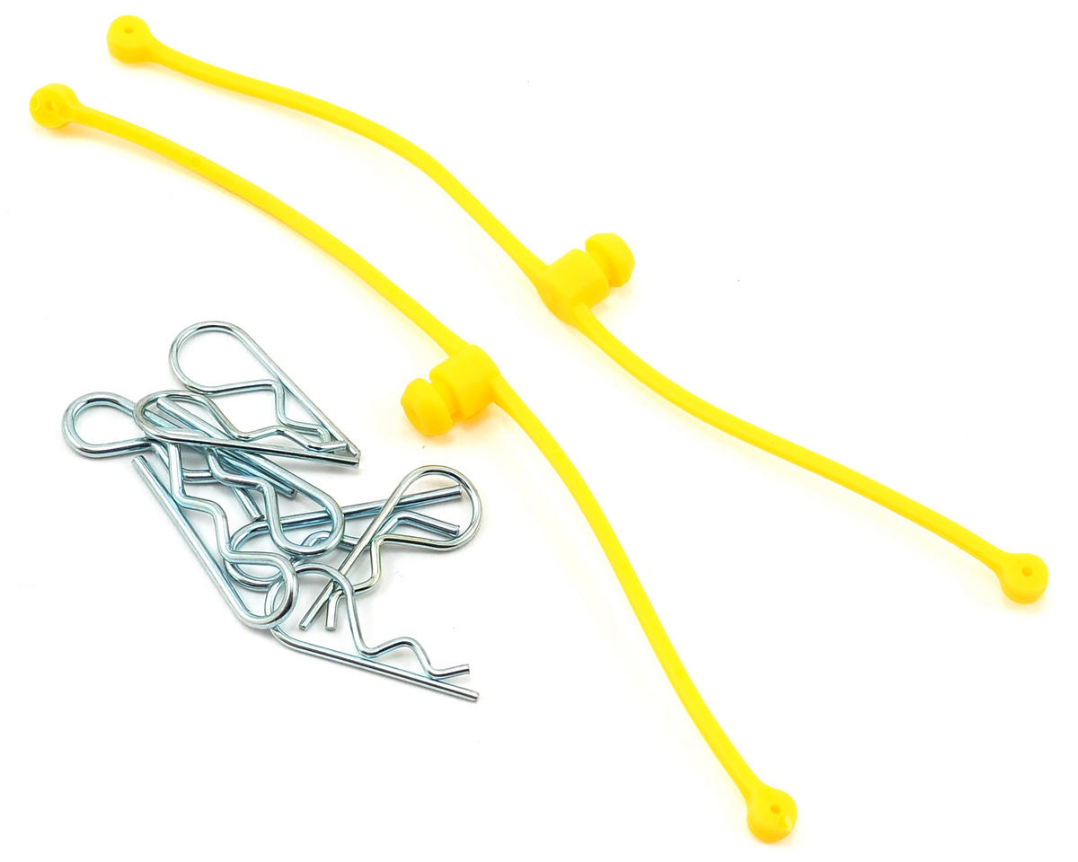 Body Klip Retainers, Yellow (2) (DUB2247)