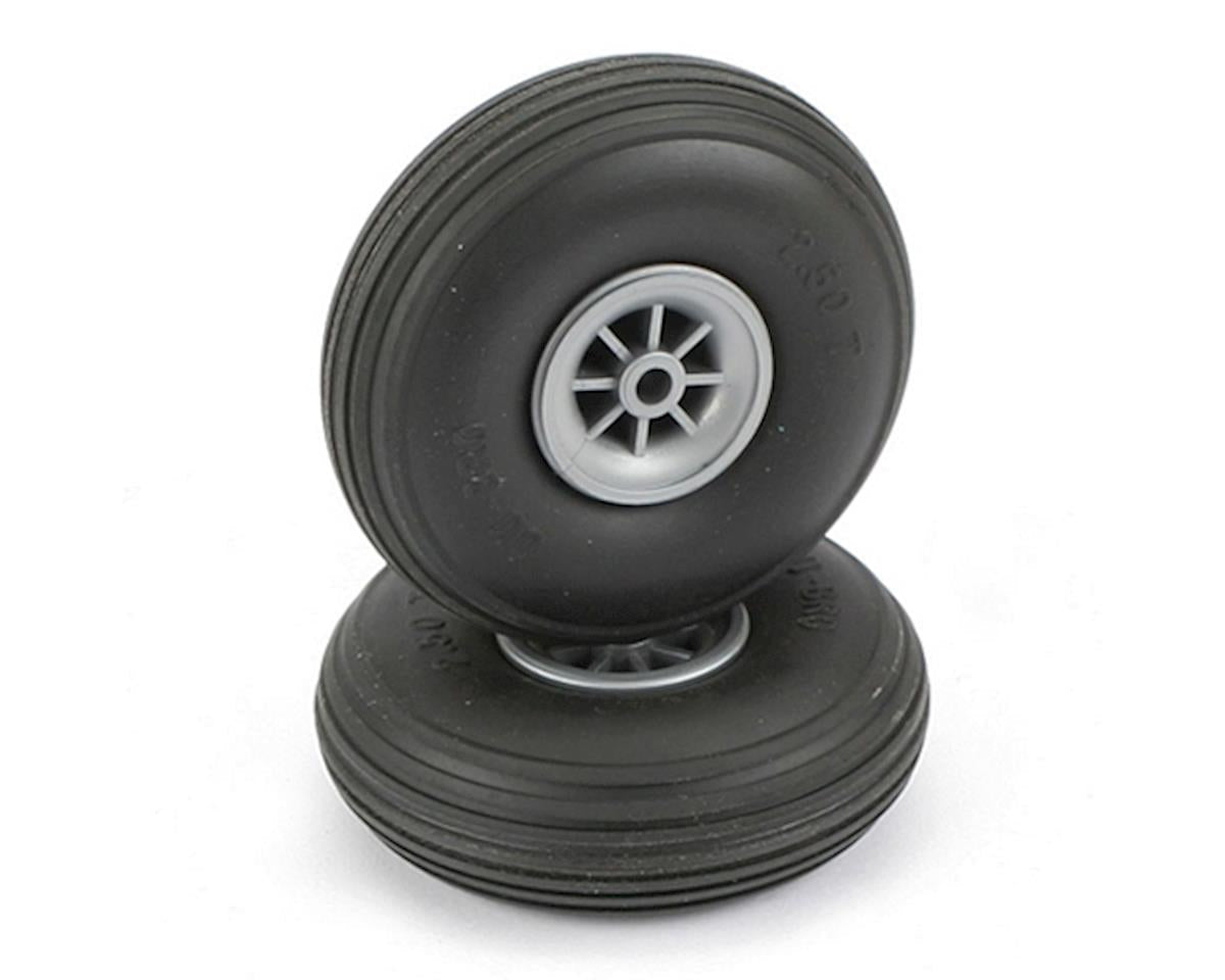 2.5" Low-Bounce Treaded Wheels (2) (DUB250T)