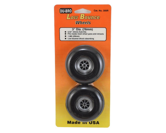 3" Smooth Wheels (2) (DUB300R)