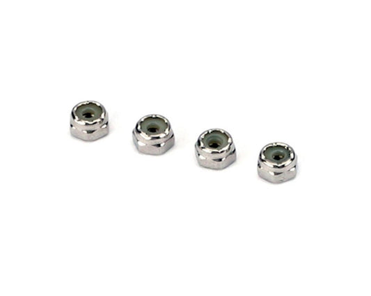 Stainless Steel Nylon Lock Nuts, 4-40 (4) (DUB3112)