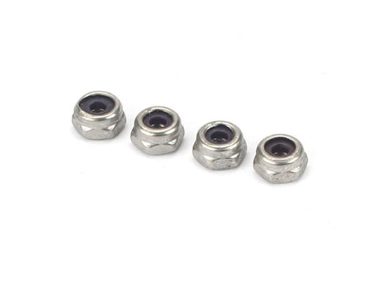 Stainless Steel Nylon Lock Nuts, 6-32 (4) (DUB3113)