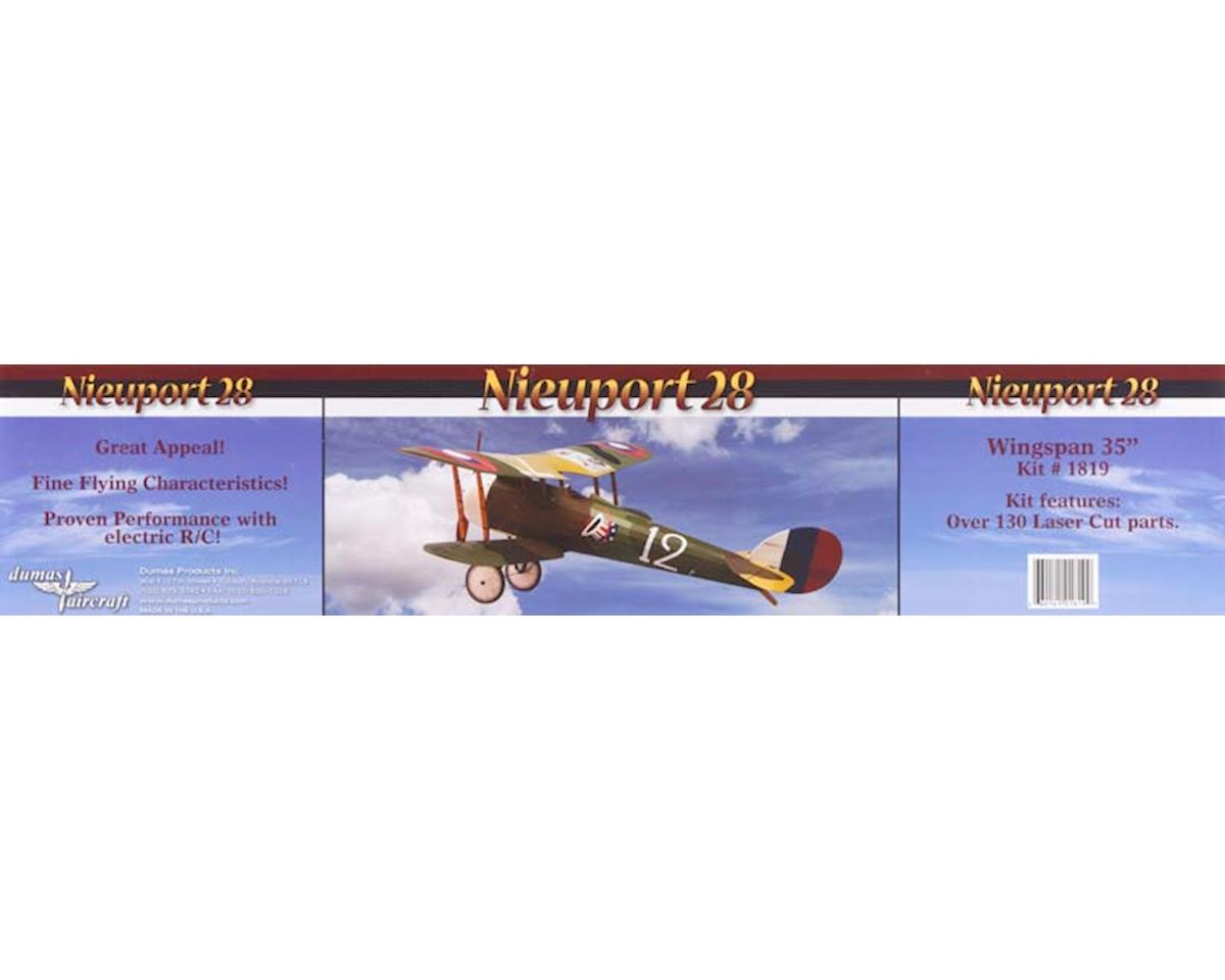 Nieuport 28 WW1 Fighter Electric Wooden Model Kit (DUM1819)