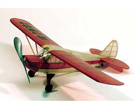 Piper Cub Coup 17.5" Rubber Powered Wooden Model Kit (DUM202)