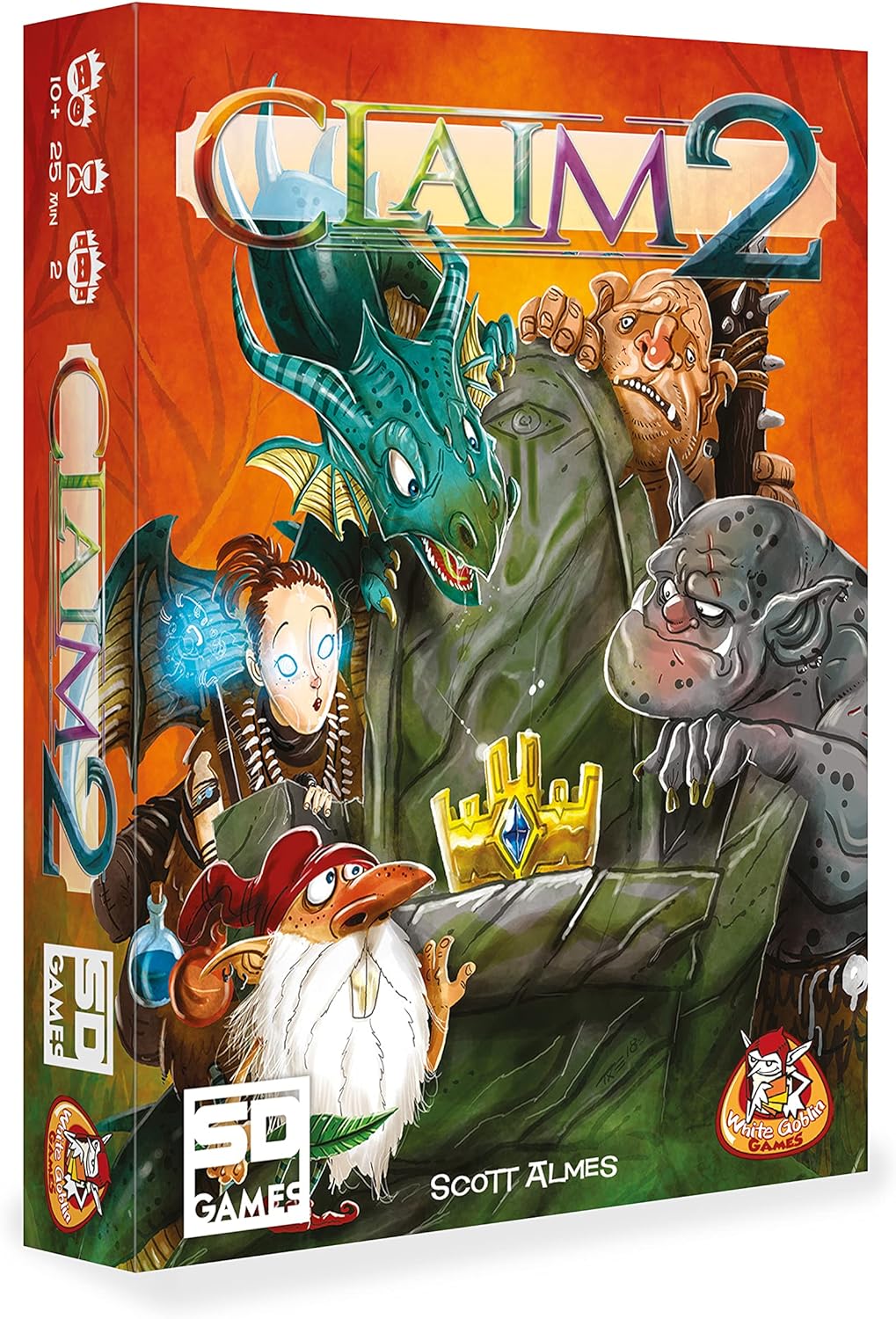 Claim 2 Board Game (DWGCLAIM2)