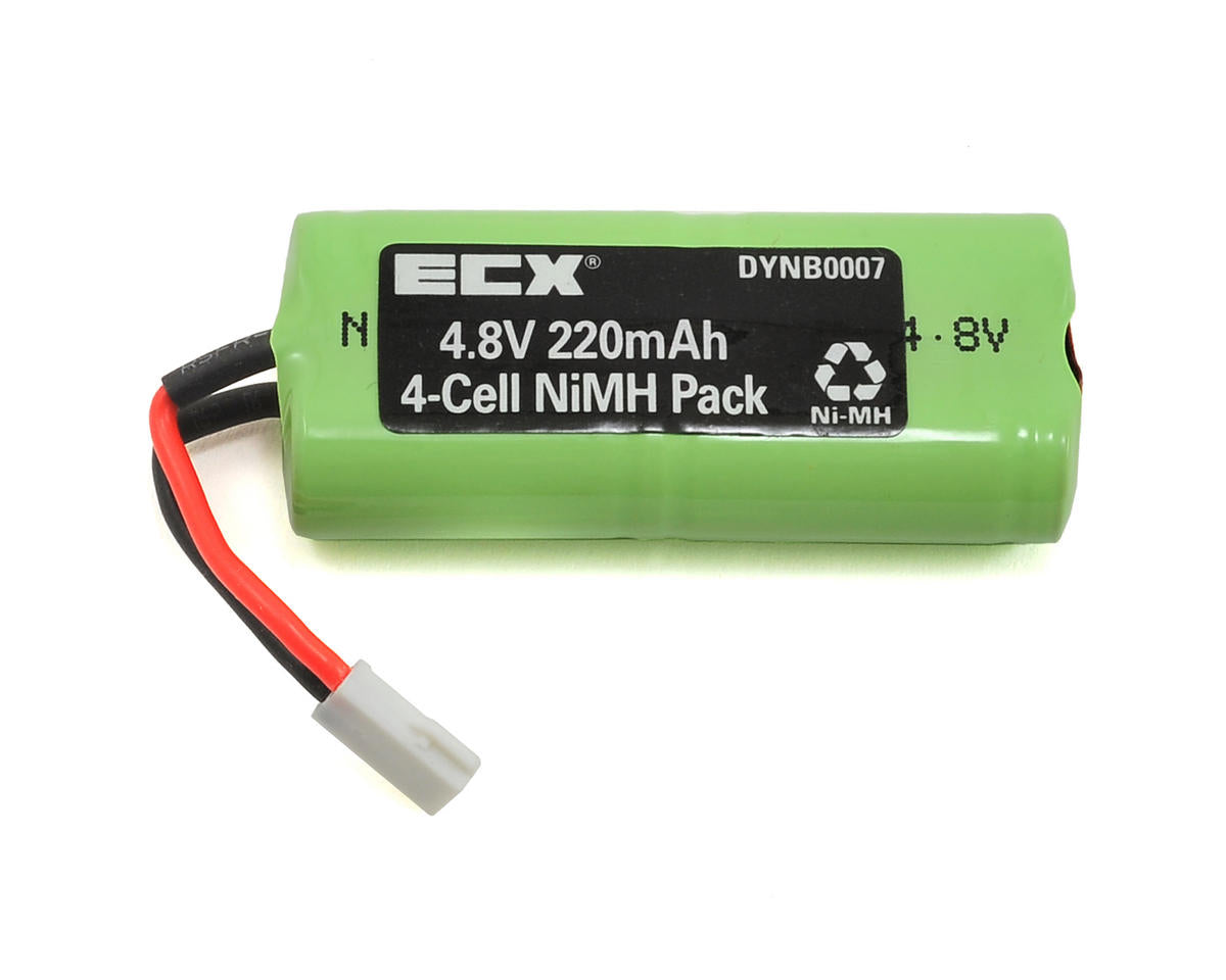 220mAh 4.8V 4 Cell NiMh Battery Pack with Molex Plug (Micro SCT Rally) (DYNB0007)