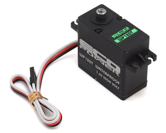 WP120T Coreless Waterproof High Torque High Voltage Metal Gear Digital Servo (ECP120T)