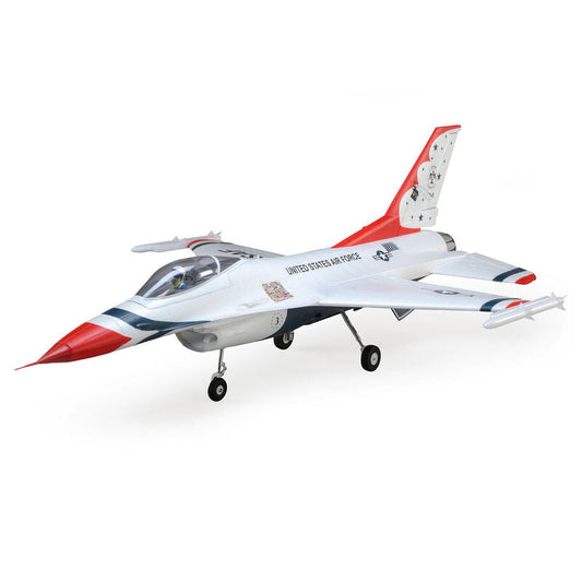 F-16 Thunderbirds 70mm EDF BNF Basic with AS3X and Safe Select (EFL78500)