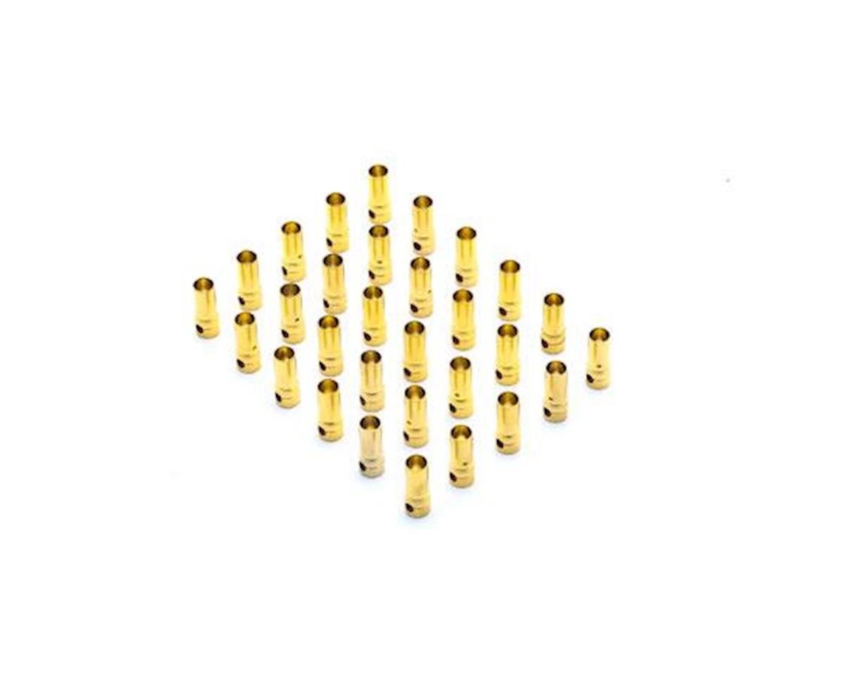 Gold Bullet Connector, Female, 3.5mm (30) (EFLAEC317)