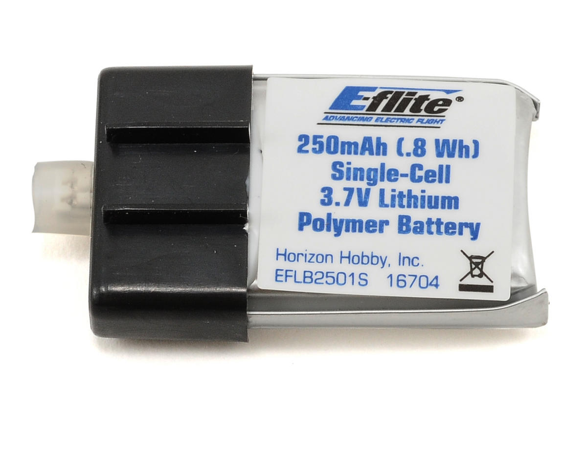 250mAh 1S 3.7V LiPo Battery for MCX Tandem (EFLB2501S)