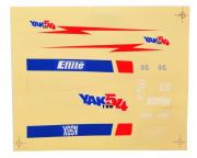Decal Sheet UMX Yak 54 180 (EFLU5002)