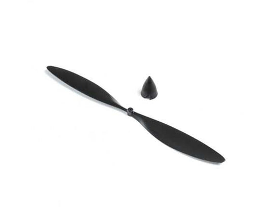 Propeller with Spinner 140x45mm Night Vapor (EFLUP14045)