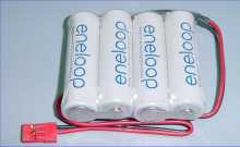 2000mAh 4-Cell 4.8V Receiver Battery (ENE4EN2000AA)