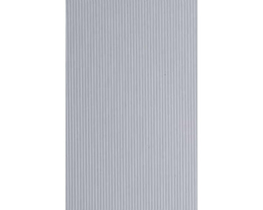 Opaque White Polystyrene V-Groove Siding 0.020"x6"x12", 0.030" Groove Spacing (1) (EVG2030)