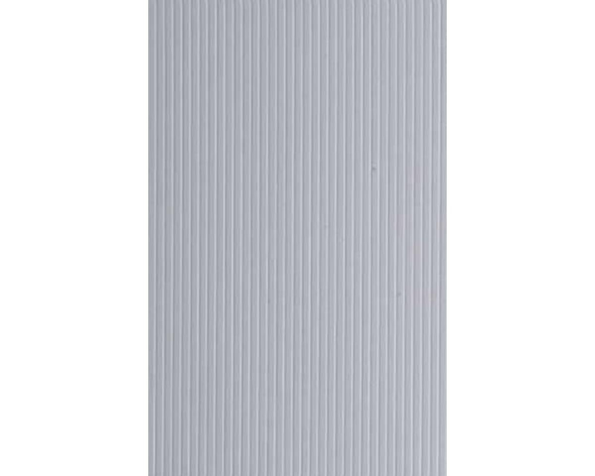 Opaque White Polystyrene V-Groove Siding 0.020"x6"x12", 0.050" Groove Spacing (1) (EVG2050)