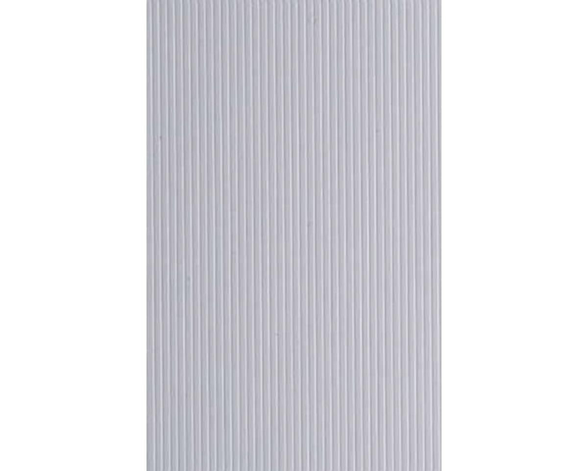 Opaque White Polystyrene V-Groove Siding 0.040"x6"x12", 0.040" Groove Spacing (1) (EVG4040)