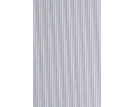 Opaque White Polystyrene V-Groove Siding 0.040"x6"x12", 0.040" Groove Spacing (1) (EVG4040)