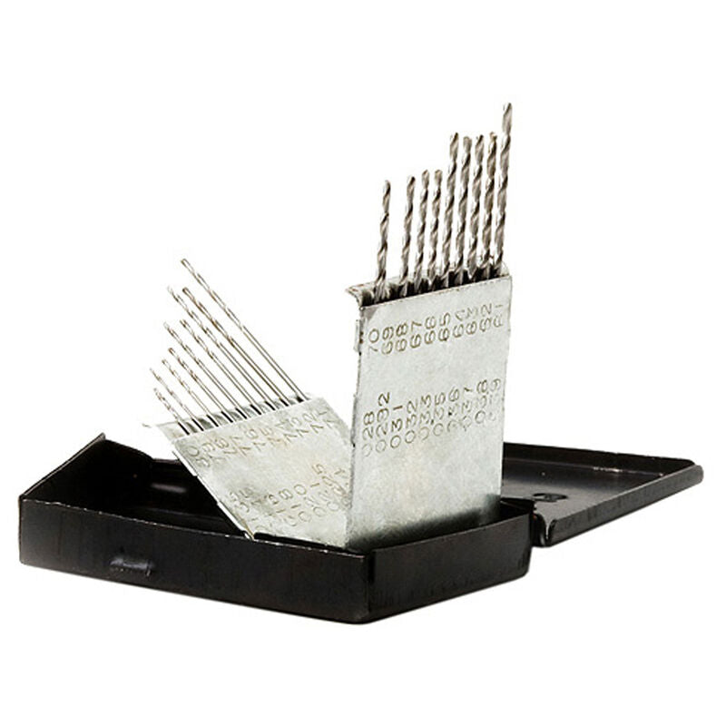 Assorted Drill Bits in Plastic Case, #61-80 (20) (EXL55511)