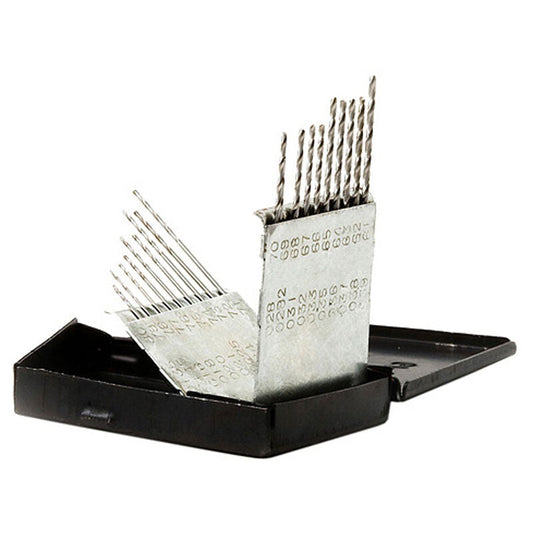 Assorted Drill Bits in Plastic Case, #61-80 (20) (EXL55511)