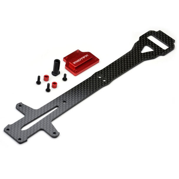 Carbon Fiber Top Plate Set, 2.5mm Thick: Mini 8ight-T  (EXO1469)
