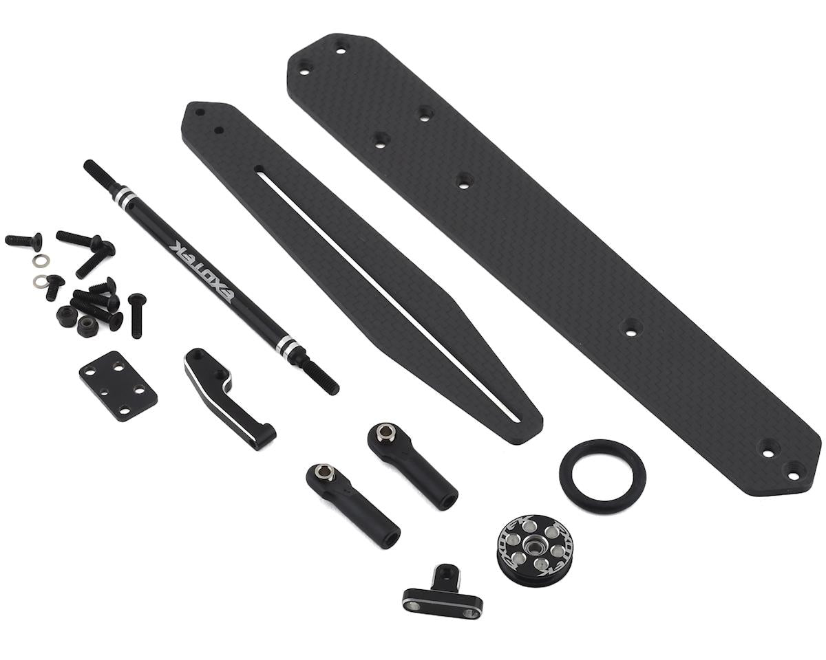 Carbon Fiber Adjustable Wheelie Bar Set: TLR 22 (EXO1961)