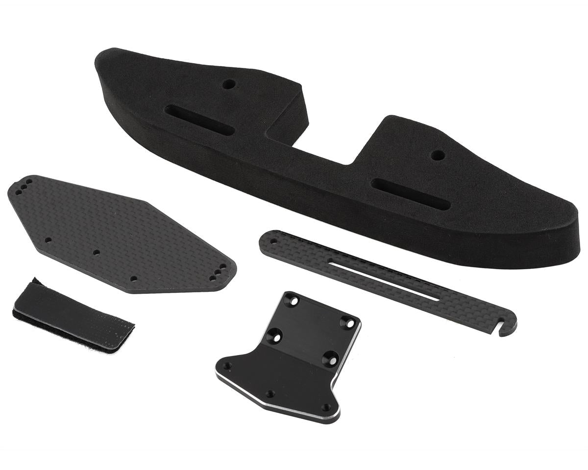 Drag Front Bumper Set with Mount and GNSS Holder: TLR 22S (EXO2083)
