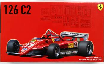 1/20 Ferrari 126C2 1982 Plastic Model Kit (FJM091945)