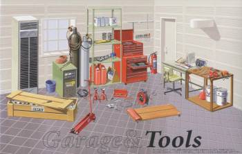 1/24 Garage Tools Plastic Model Kit (FJM116686)