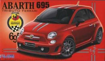 1/24 RS-83 Abarth Ferrari 695 Plastic Model Kit (FJM123844)