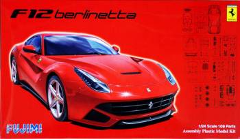 1/24 F12 Berlinetta Plastic Model Kit (FJM125626)