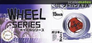 1/24 Wheel Set ADVAN A3A 15" Plastic Model Kit (FJM193618)