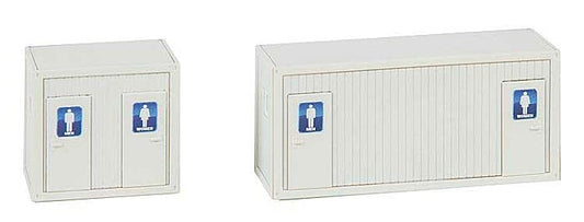 HO Portable Modular Container Toilets Kit (FLR130131)