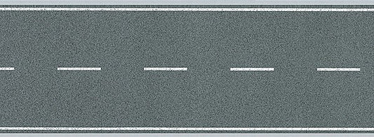 HO Flexible Two-Lane Roadway with Markings, 39.375"x3.125" (FLR170630)