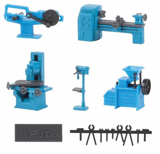 HO Locksmith's Workshop Interior Equipment Kit (FLR180456)